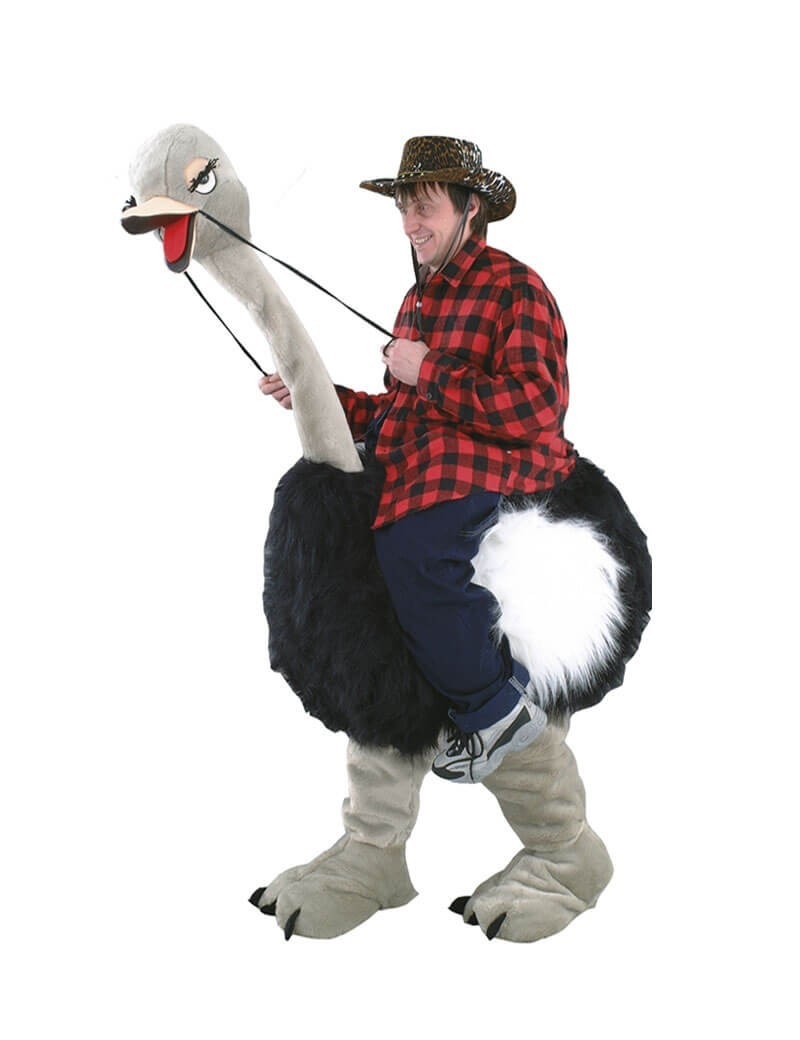 verhuur - carnaval - Mascottes - Mega struisvogel